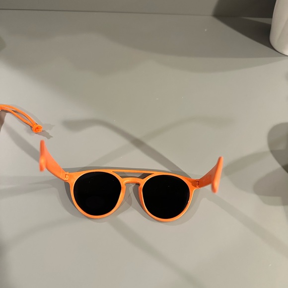 🆕Orange frame Unisex sunglasses UV protected Aperol Spritz - Picture 7 of 8